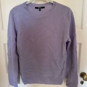 Quince Lavender Crew Neck Sweater